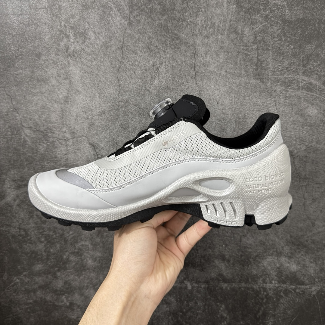 ECCO Biom Boa 爱步跑步鞋百搭舒适 新款厚底休闲运动鞋男鞋 灵动系列 黄景瑜同款 品质牛皮鞋
