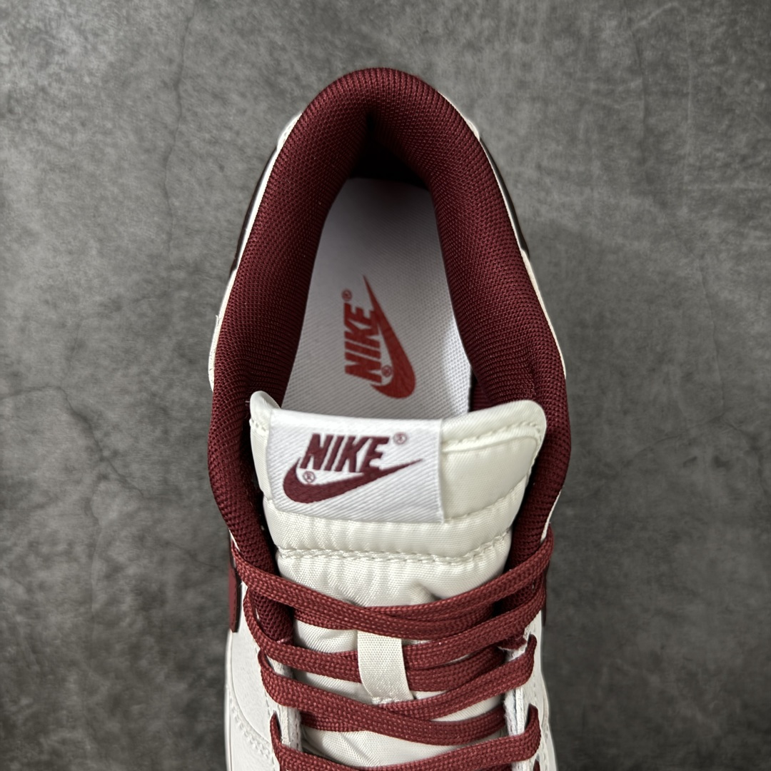 Nike SB Dunk Low 白红勾 低帮休闲板鞋 #定制鞋盒 超高清洁度 皮料切割干净无任何毛边 