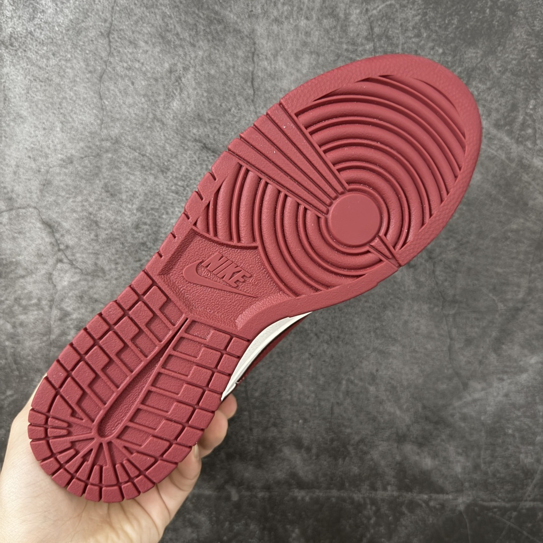 Nike SB Dunk Low 白红勾 低帮休闲板鞋 #定制鞋盒 超高清洁度 皮料切割干净无任何毛边 