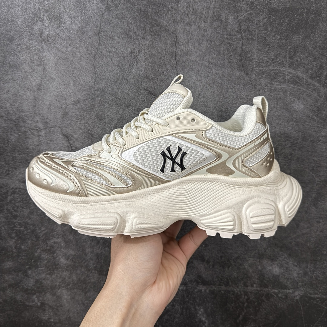 MLB Winner Chunky 2026 新款 NY百搭舒适休闲潮流运动厚底增高 防滑耐磨 低帮 老