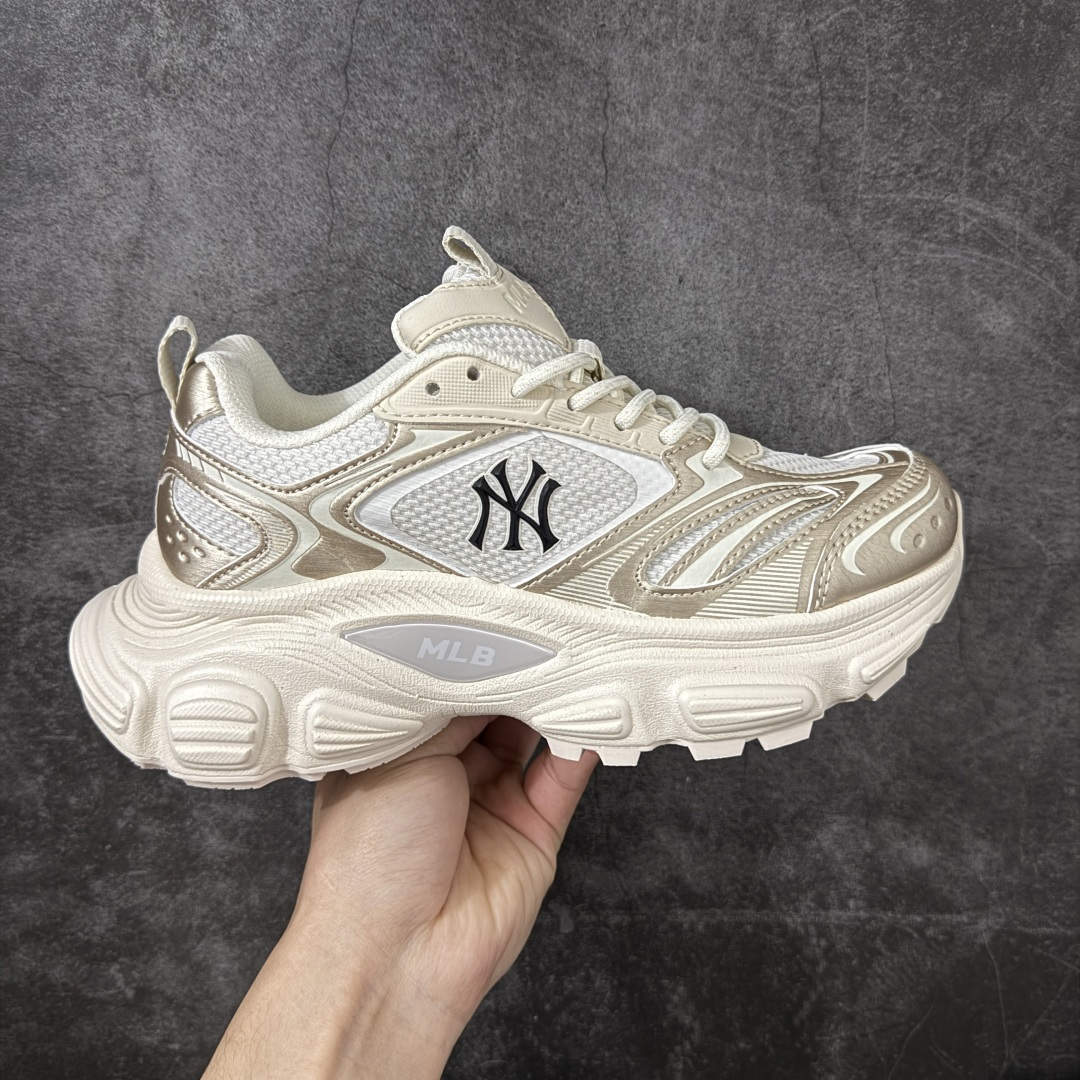 MLB Winner Chunky 2026 新款 NY百搭舒适休闲潮流运动厚底增高 防滑耐磨 低帮 老
