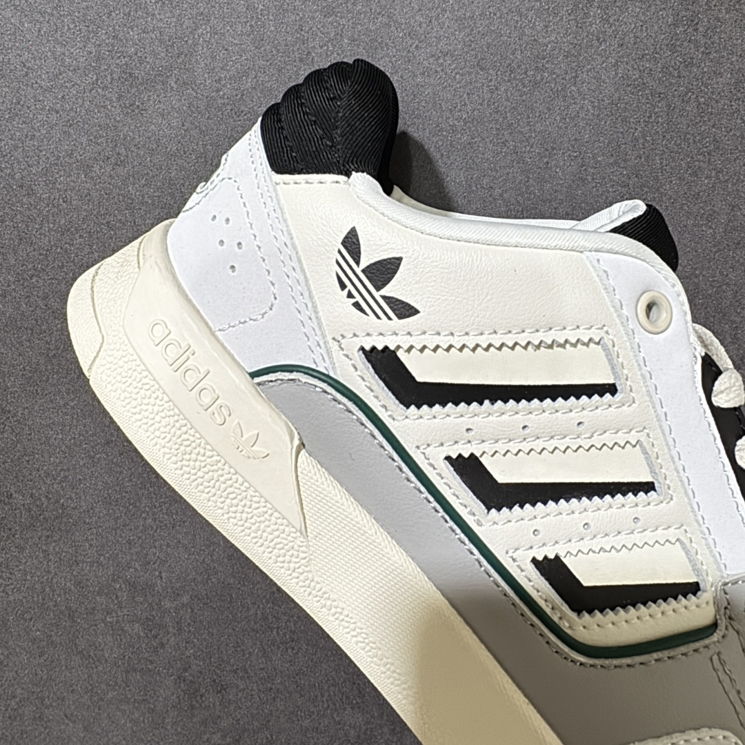 图片[7]-【公司级】Adidas DROP STEP LOW 2.0百搭单品 公司级阿迪达斯 三叶草新款 高帮校园休闲运动板鞋。汇聚80和90年代篮球鞋设计含纹理感皮革和绒面革混合鞋面，缀撞色细节，造型复古，搭配加衬及踝鞋领脚感舒适，让复古篮球风伴你出街 货号：IG4332 尺码：36-45-选品中心