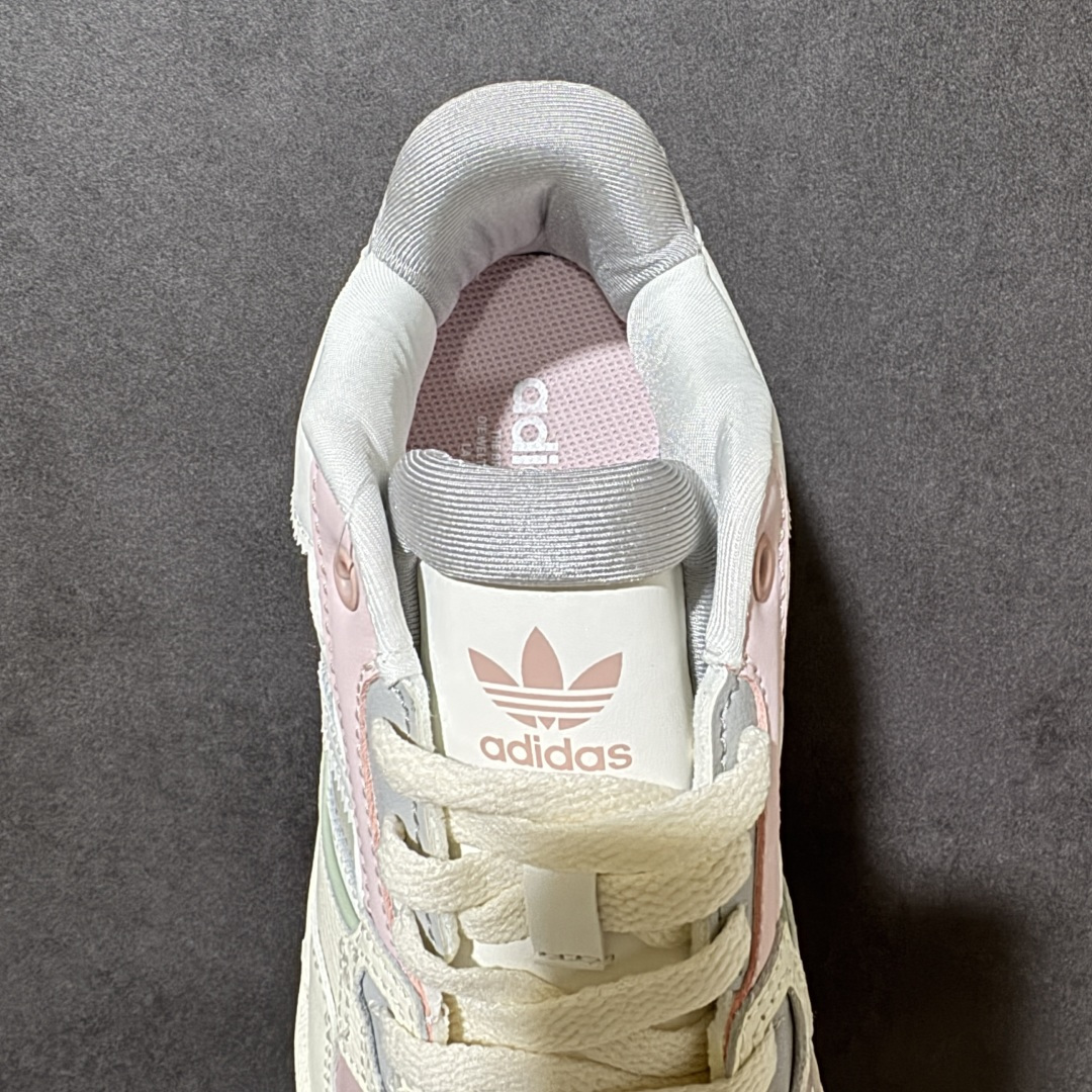 图片[6]-【公司级】Adidas DROP STEP LOW 2.0百搭单品 公司级阿迪达斯 三叶草新款 高帮校园休闲运动板鞋。汇聚80和90年代篮球鞋设计含纹理感皮革和绒面革混合鞋面，缀撞色细节，造型复古，搭配加衬及踝鞋领脚感舒适，让复古篮球风伴你出街 货号：JP5888 尺码：36-45-选品中心