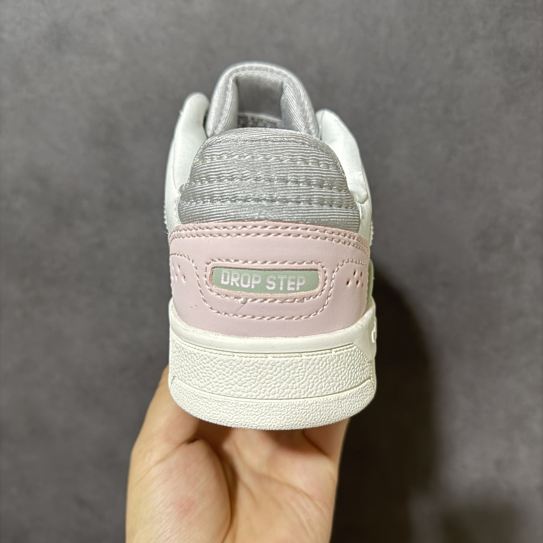 图片[4]-【公司级】Adidas DROP STEP LOW 2.0百搭单品 公司级阿迪达斯 三叶草新款 高帮校园休闲运动板鞋。汇聚80和90年代篮球鞋设计含纹理感皮革和绒面革混合鞋面，缀撞色细节，造型复古，搭配加衬及踝鞋领脚感舒适，让复古篮球风伴你出街 货号：JP5888 尺码：36-45-选品中心
