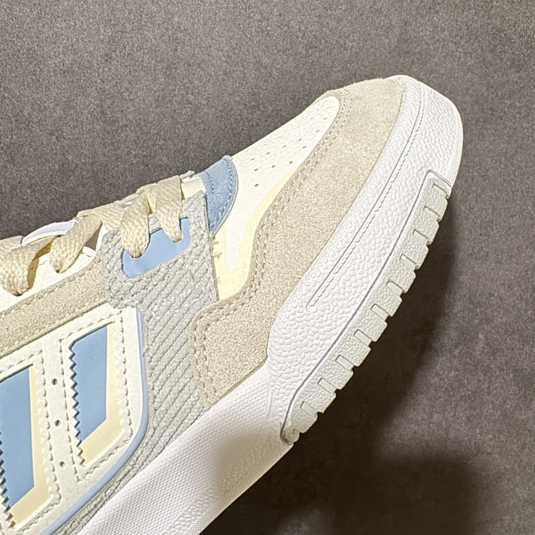 图片[8]-【公司级】Adidas DROP STEP LOW 2.0百搭单品 公司级阿迪达斯 三叶草新款 高帮校园休闲运动板鞋。汇聚80和90年代篮球鞋设计含纹理感皮革和绒面革混合鞋面，缀撞色细节，造型复古，搭配加衬及踝鞋领脚感舒适，让复古篮球风伴你出街 货号：JP9974 尺码：36-45-选品中心