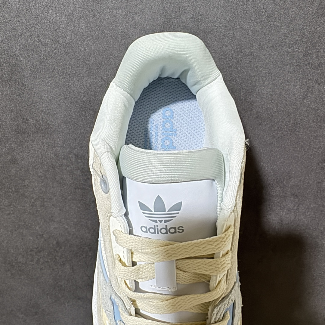 图片[6]-【公司级】Adidas DROP STEP LOW 2.0百搭单品 公司级阿迪达斯 三叶草新款 高帮校园休闲运动板鞋。汇聚80和90年代篮球鞋设计含纹理感皮革和绒面革混合鞋面，缀撞色细节，造型复古，搭配加衬及踝鞋领脚感舒适，让复古篮球风伴你出街 货号：JP9974 尺码：36-45-选品中心