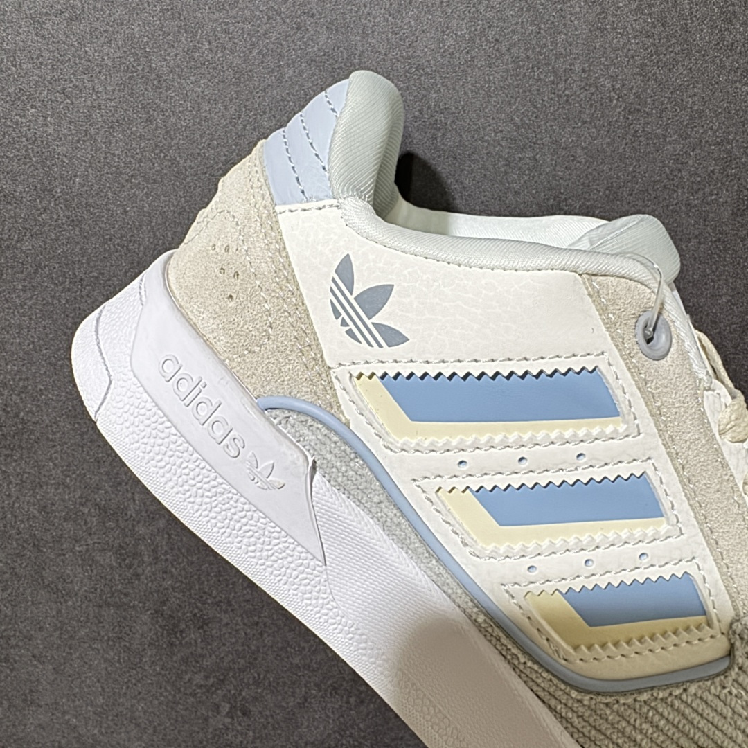 图片[7]-【公司级】Adidas DROP STEP LOW 2.0百搭单品 公司级阿迪达斯 三叶草新款 高帮校园休闲运动板鞋。汇聚80和90年代篮球鞋设计含纹理感皮革和绒面革混合鞋面，缀撞色细节，造型复古，搭配加衬及踝鞋领脚感舒适，让复古篮球风伴你出街 货号：JP9974 尺码：36-45-选品中心