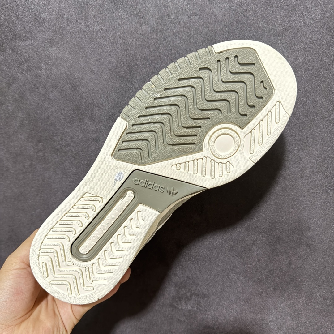 图片[9]-【公司级】Adidas DROP STEP LOW 2.0百搭单品 公司级阿迪达斯 三叶草新款 高帮校园休闲运动板鞋。汇聚80和90年代篮球鞋设计含纹理感皮革和绒面革混合鞋面，缀撞色细节，造型复古，搭配加衬及踝鞋领脚感舒适，让复古篮球风伴你出街 货号：JP9971 尺码：36-45-选品中心