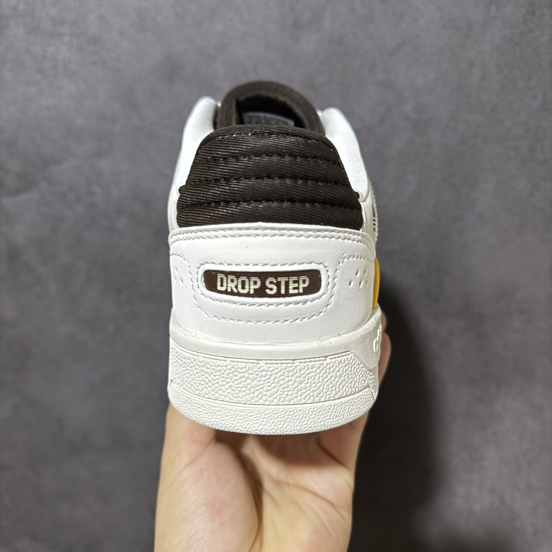 图片[4]-【公司级】Adidas DROP STEP LOW 2.0百搭单品 公司级阿迪达斯 三叶草新款 高帮校园休闲运动板鞋。汇聚80和90年代篮球鞋设计含纹理感皮革和绒面革混合鞋面，缀撞色细节，造型复古，搭配加衬及踝鞋领脚感舒适，让复古篮球风伴你出街 货号：JP5886 尺码：36-45-选品中心