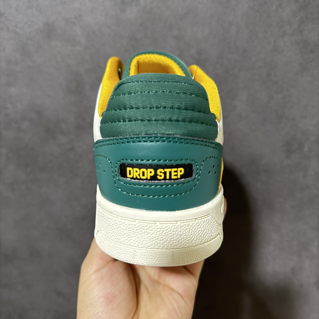 图片[4]-【公司级】Adidas DROP STEP LOW 2.0百搭单品 公司级阿迪达斯 三叶草新款 高帮校园休闲运动板鞋。汇聚80和90年代篮球鞋设计含纹理感皮革和绒面革混合鞋面，缀撞色细节，造型复古，搭配加衬及踝鞋领脚感舒适，让复古篮球风伴你出街 货号：IG1907 尺码：36-45-选品中心