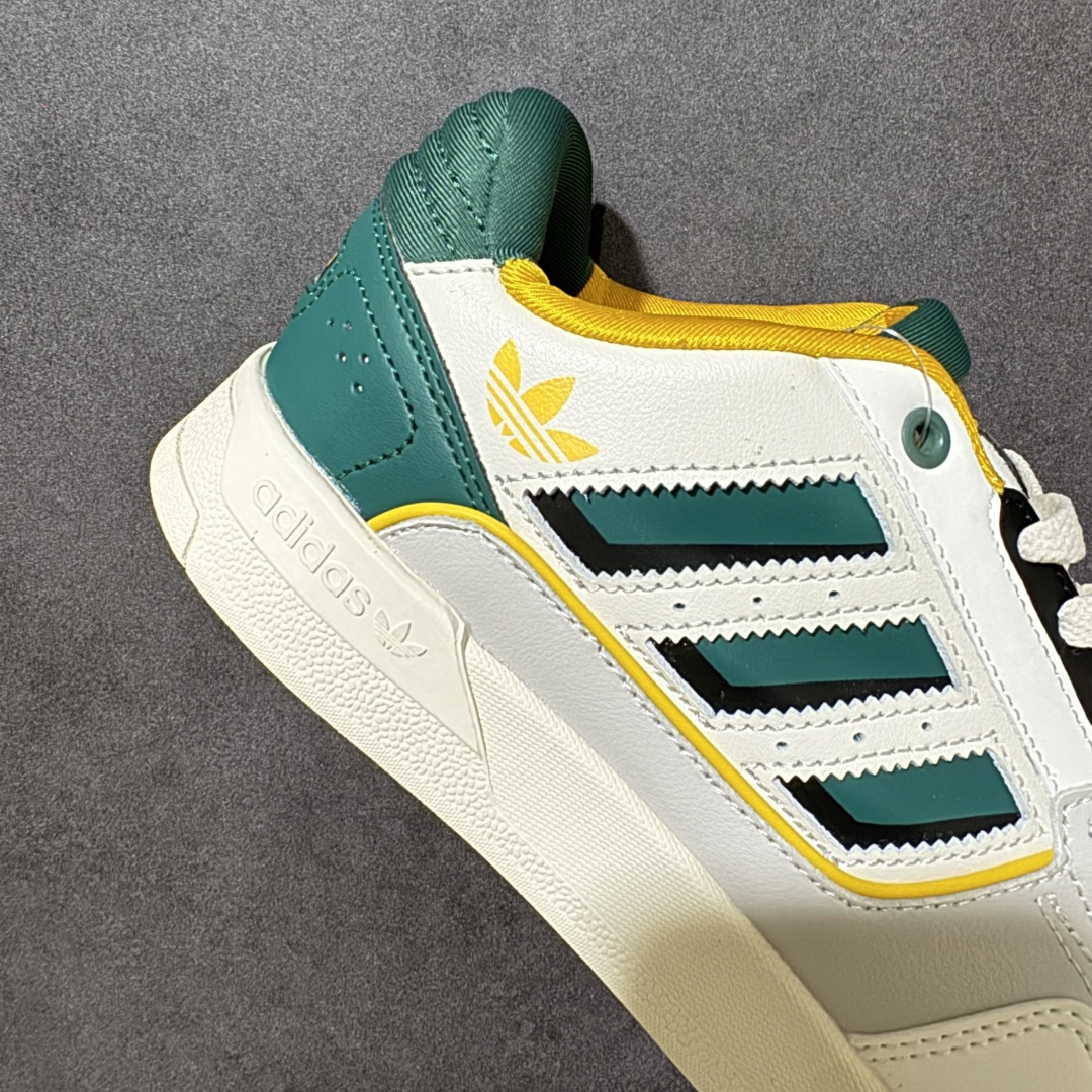 图片[7]-【公司级】Adidas DROP STEP LOW 2.0百搭单品 公司级阿迪达斯 三叶草新款 高帮校园休闲运动板鞋。汇聚80和90年代篮球鞋设计含纹理感皮革和绒面革混合鞋面，缀撞色细节，造型复古，搭配加衬及踝鞋领脚感舒适，让复古篮球风伴你出街 货号：IG1907 尺码：36-45-选品中心