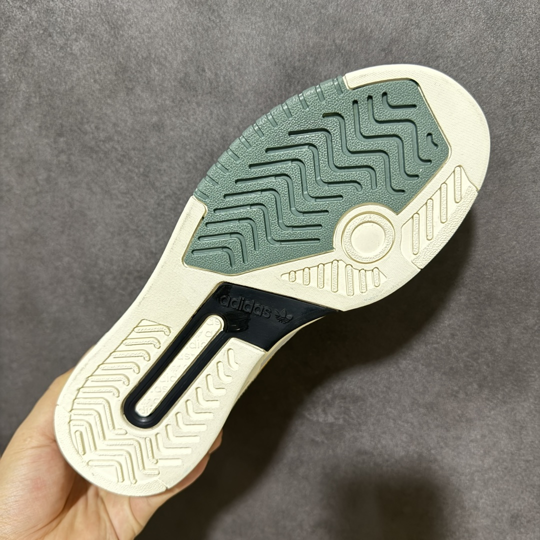 图片[9]-【公司级】Adidas DROP STEP LOW 2.0百搭单品 公司级阿迪达斯 三叶草新款 高帮校园休闲运动板鞋。汇聚80和90年代篮球鞋设计含纹理感皮革和绒面革混合鞋面，缀撞色细节，造型复古，搭配加衬及踝鞋领脚感舒适，让复古篮球风伴你出街 货号：IG1907 尺码：36-45-选品中心