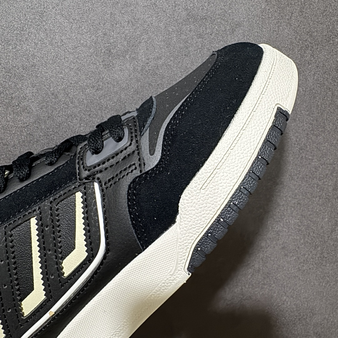 图片[8]-【公司级】Adidas DROP STEP LOW 2.0百搭单品 公司级阿迪达斯 三叶草新款 高帮校园休闲运动板鞋。汇聚80和90年代篮球鞋设计含纹理感皮革和绒面革混合鞋面，缀撞色细节，造型复古，搭配加衬及踝鞋领脚感舒适，让复古篮球风伴你出街 货号：KI3416 尺码：36-45-选品中心