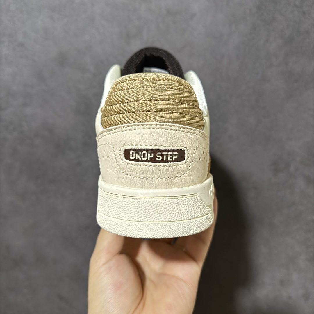 图片[4]-【公司级】Adidas DROP STEP LOW 2.0百搭单品 公司级阿迪达斯 三叶草新款 高帮校园休闲运动板鞋。汇聚80和90年代篮球鞋设计含纹理感皮革和绒面革混合鞋面，缀撞色细节，造型复古，搭配加衬及踝鞋领脚感舒适，让复古篮球风伴你出街 货号：JP5884 尺码：36-45-选品中心
