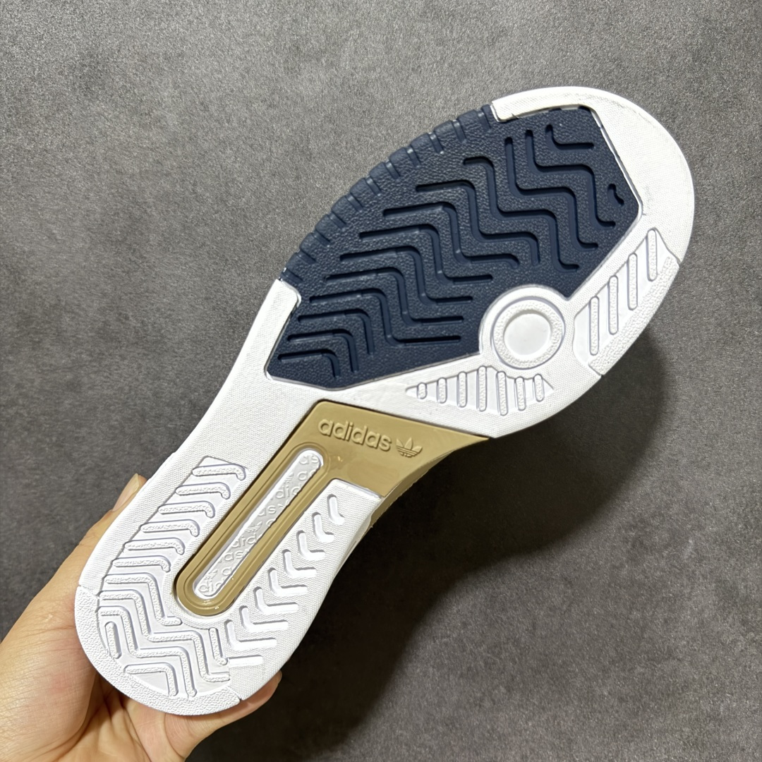 图片[9]-【公司级】Adidas DROP STEP LOW 2.0百搭单品 公司级阿迪达斯 三叶草新款 高帮校园休闲运动板鞋。汇聚80和90年代篮球鞋设计含纹理感皮革和绒面革混合鞋面，缀撞色细节，造型复古，搭配加衬及踝鞋领脚感舒适，让复古篮球风伴你出街 货号：IG4334 尺码：36-45-选品中心