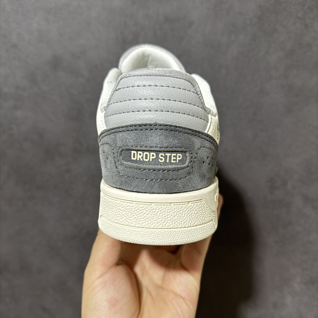 图片[4]-【公司级】Adidas DROP STEP LOW 2.0百搭单品 公司级阿迪达斯 三叶草新款 高帮校园休闲运动板鞋。汇聚80和90年代篮球鞋设计含纹理感皮革和绒面革混合鞋面，缀撞色细节，造型复古，搭配加衬及踝鞋领脚感舒适，让复古篮球风伴你出街 货号：JQ0063 尺码：36-45-选品中心