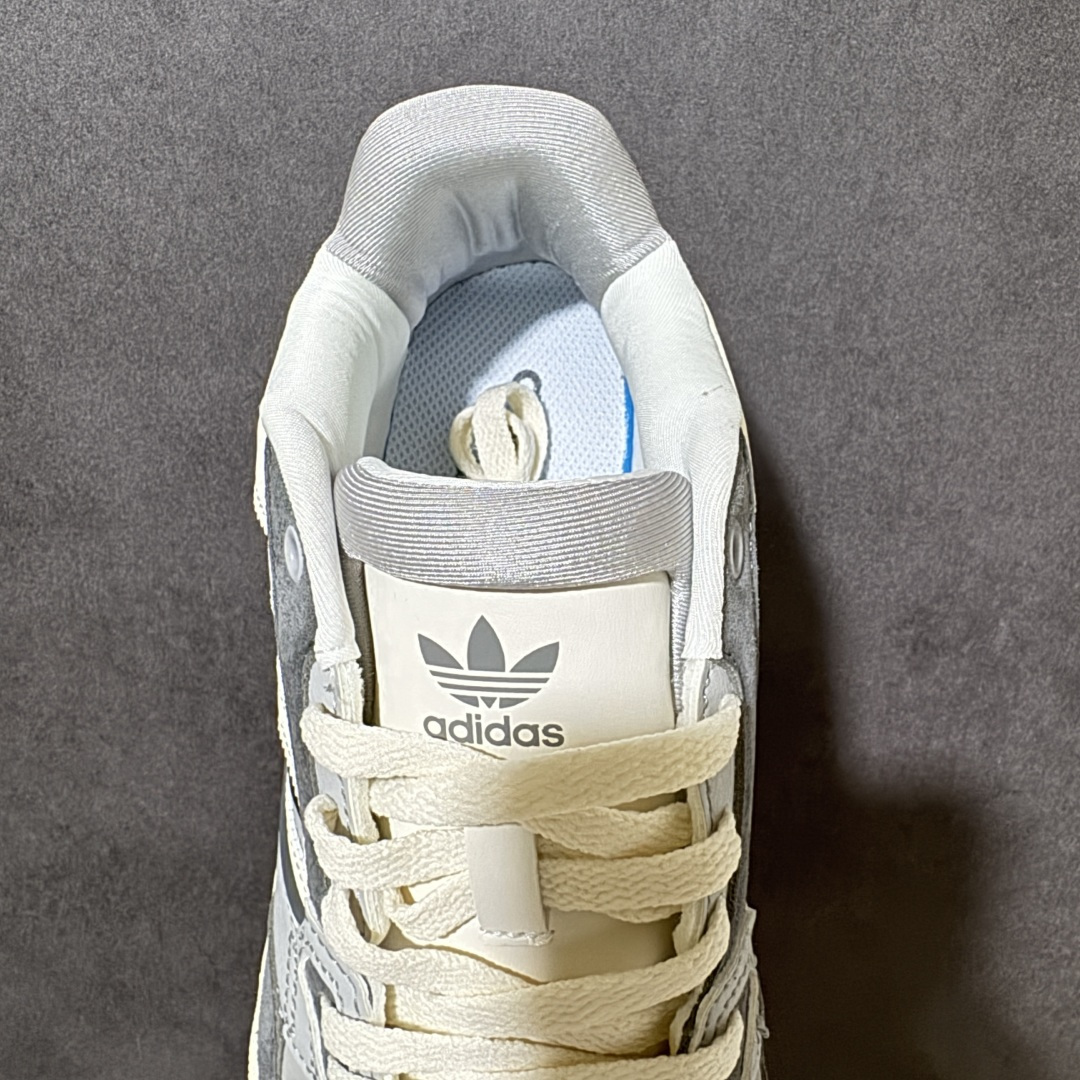 图片[6]-【公司级】Adidas DROP STEP LOW 2.0百搭单品 公司级阿迪达斯 三叶草新款 高帮校园休闲运动板鞋。汇聚80和90年代篮球鞋设计含纹理感皮革和绒面革混合鞋面，缀撞色细节，造型复古，搭配加衬及踝鞋领脚感舒适，让复古篮球风伴你出街 货号：JQ0063 尺码：36-45-选品中心