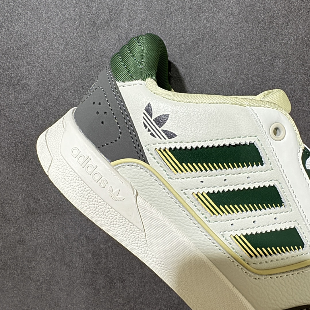图片[7]-【公司级】Adidas DROP STEP LOW 2.0百搭单品 公司级阿迪达斯 三叶草新款 高帮校园休闲运动板鞋。汇聚80和90年代篮球鞋设计含纹理感皮革和绒面革混合鞋面，缀撞色细节，造型复古，搭配加衬及踝鞋领脚感舒适，让复古篮球风伴你出街 货号：JP5885 尺码：36-45-选品中心