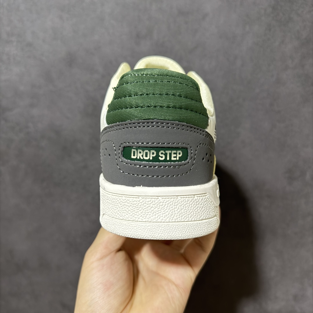 图片[4]-【公司级】Adidas DROP STEP LOW 2.0百搭单品 公司级阿迪达斯 三叶草新款 高帮校园休闲运动板鞋。汇聚80和90年代篮球鞋设计含纹理感皮革和绒面革混合鞋面，缀撞色细节，造型复古，搭配加衬及踝鞋领脚感舒适，让复古篮球风伴你出街 货号：JP5885 尺码：36-45-选品中心