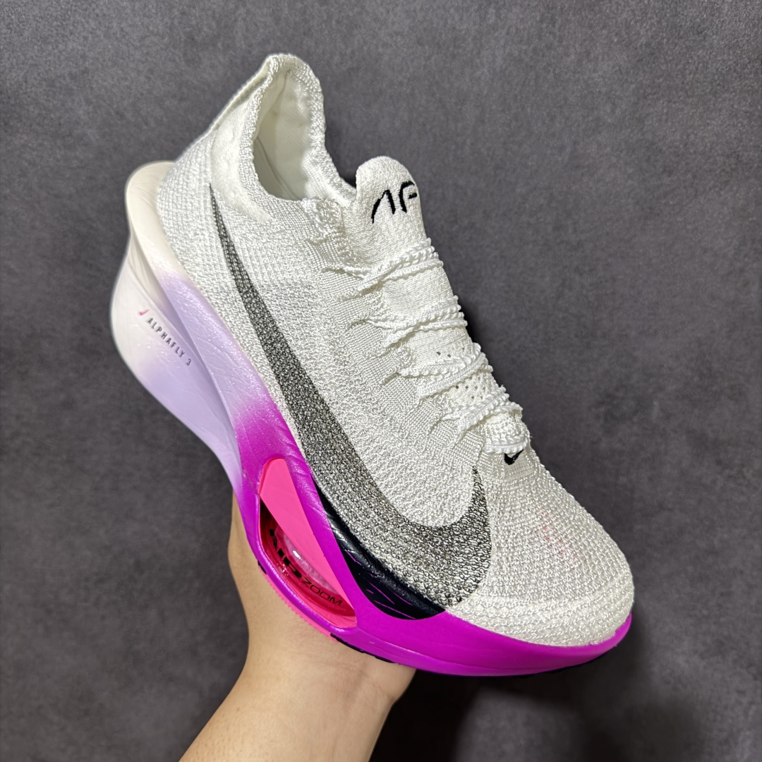 图片[3]-特价【GQ福利】GT版 # Nike ZoomX Vaporfly Next% 3 真碳 原价3xx 现一万双套现 顶级版本 鞋面是nike的飞织技术 全掌的碳纤维板加上ZoomX 中底 货号：HF7357-900 尺码：36-46-选品中心