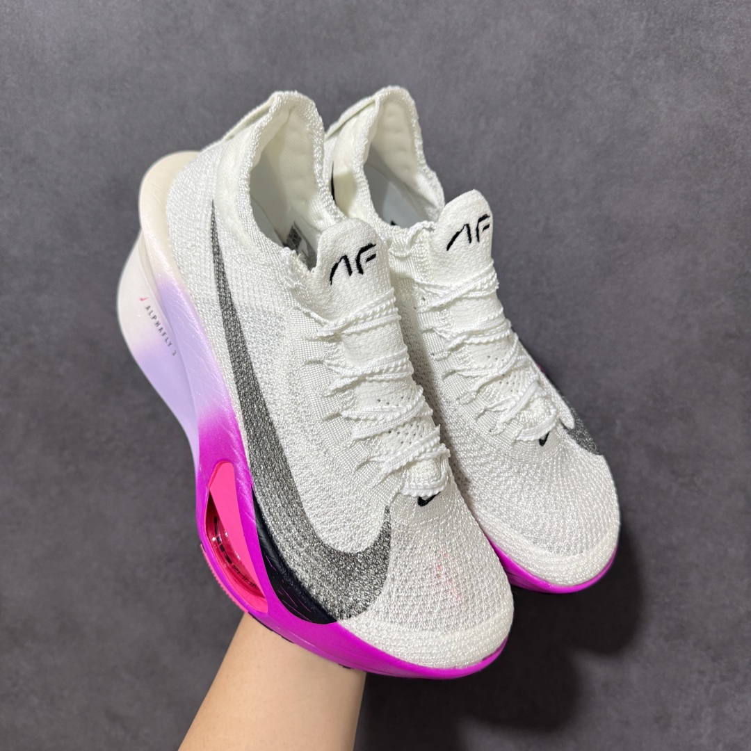 图片[2]-特价【GQ福利】GT版 # Nike ZoomX Vaporfly Next% 3 真碳 原价3xx 现一万双套现 顶级版本 鞋面是nike的飞织技术 全掌的碳纤维板加上ZoomX 中底 尺码：36-46-选品中心