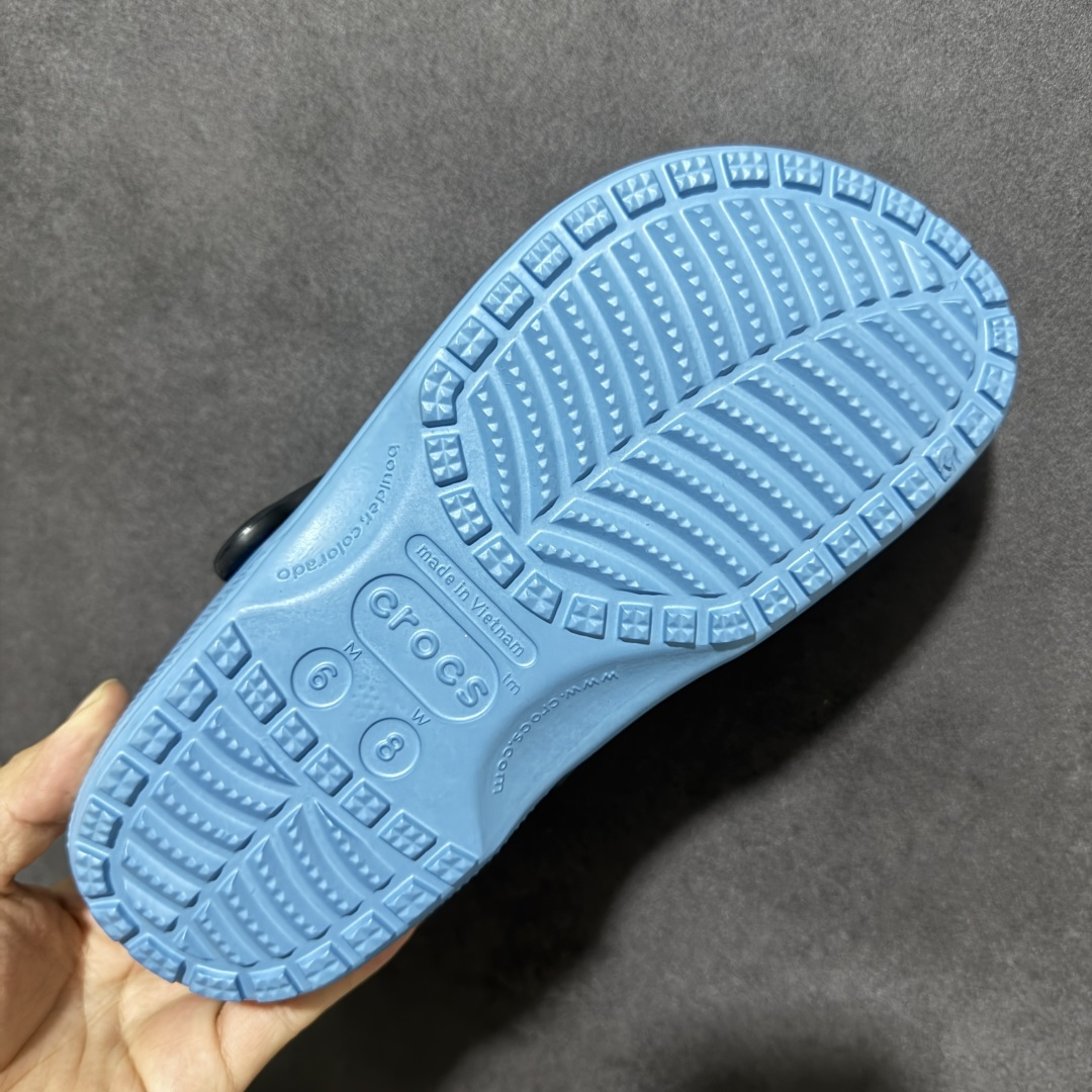 【韩国订单】Crocs 卡骆驰 Clog 明星印花款 两用沙滩洞洞鞋 凉鞋拖鞋 全新莞产高端品质鞋底可增