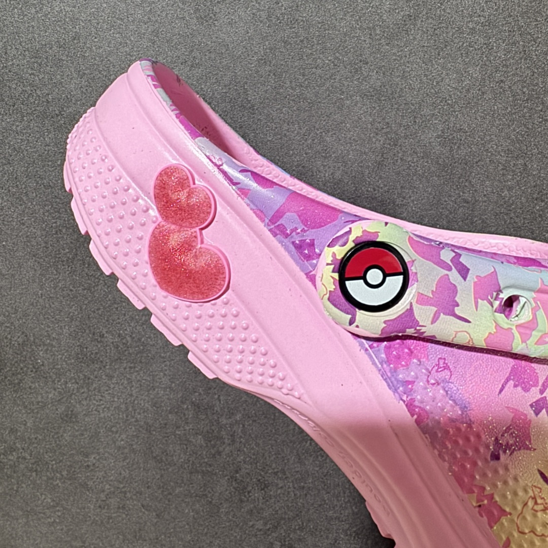 【韩国订单】Crocs 卡骆驰 Clog 明星印花款 两用沙滩洞洞鞋 凉鞋拖鞋 全新莞产高端品质鞋底可增