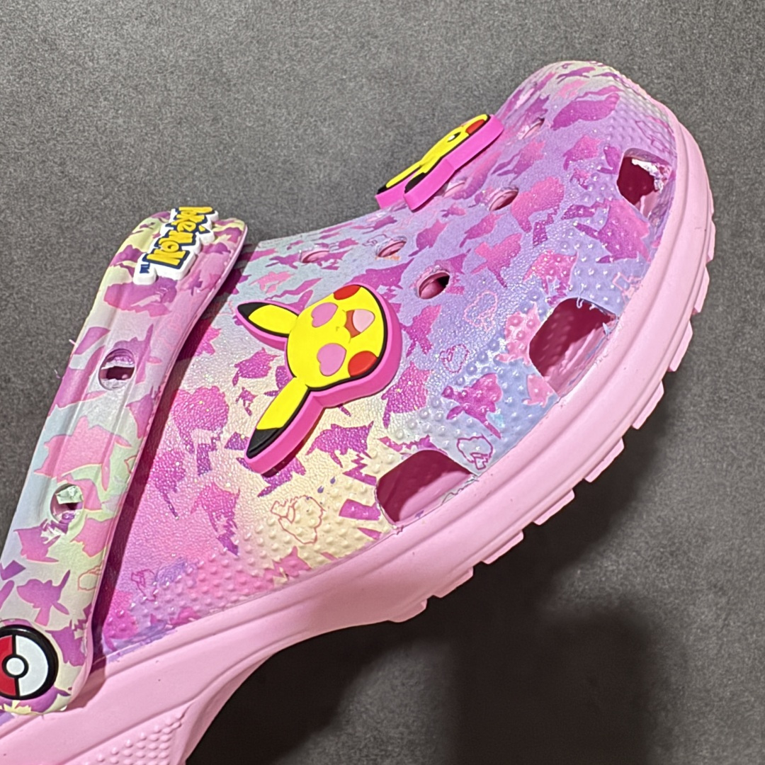 【韩国订单】Crocs 卡骆驰 Clog 明星印花款 两用沙滩洞洞鞋 凉鞋拖鞋 全新莞产高端品质鞋底可增