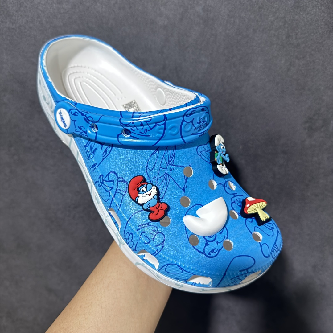 【韩国订单】Crocs 卡骆驰 Clog 明星印花款 两用沙滩洞洞鞋 凉鞋拖鞋 全新莞产高端品质鞋底可增