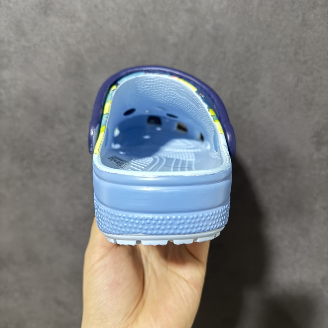 【韩国订单】Crocs 卡骆驰 Clog 明星印花款 两用沙滩洞洞鞋 凉鞋拖鞋 全新莞产高端品质鞋底可增