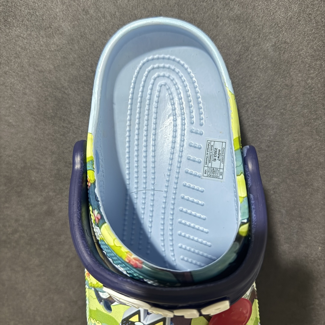 【韩国订单】Crocs 卡骆驰 Clog 明星印花款 两用沙滩洞洞鞋 凉鞋拖鞋 全新莞产高端品质鞋底可增