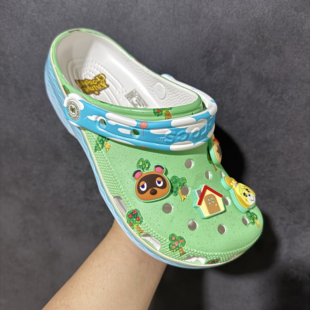 【韩国订单】Crocs 卡骆驰 Clog 明星印花款 两用沙滩洞洞鞋 凉鞋拖鞋 全新莞产高端品质鞋底可增