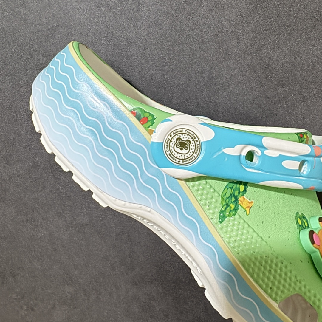 【韩国订单】Crocs 卡骆驰 Clog 明星印花款 两用沙滩洞洞鞋 凉鞋拖鞋 全新莞产高端品质鞋底可增