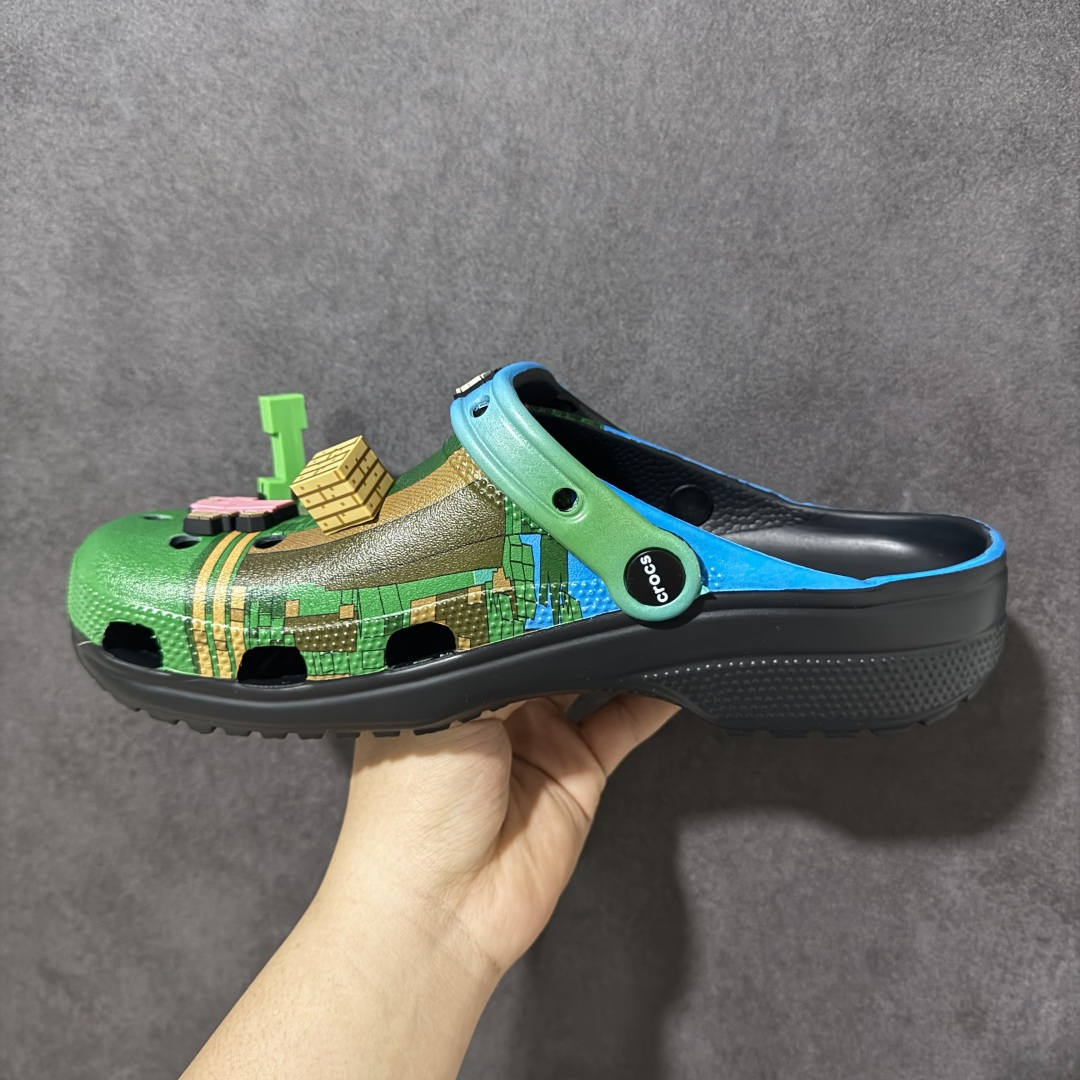 【韩国订单】Crocs 卡骆驰 Clog 明星印花款 两用沙滩洞洞鞋 凉鞋拖鞋 全新莞产高端品质鞋底可增