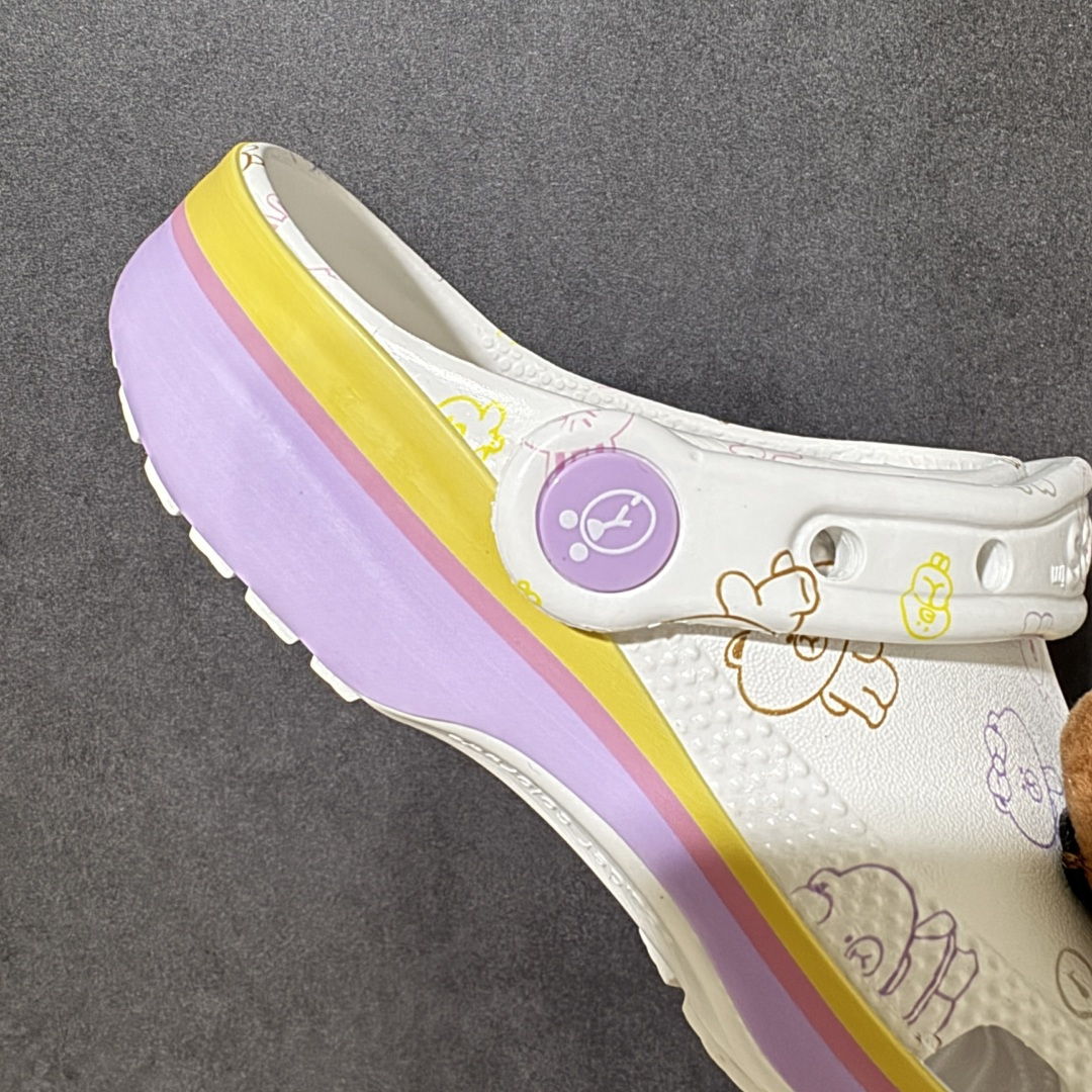 【韩国订单】Crocs 卡骆驰 Clog 明星印花款 两用沙滩洞洞鞋 凉鞋拖鞋 全新莞产高端品质鞋底可增