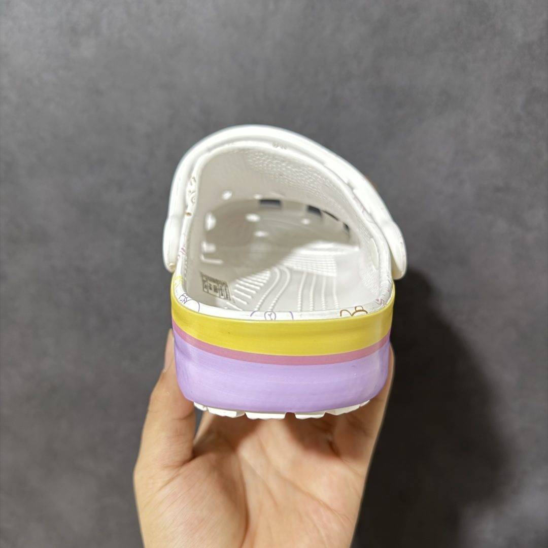 【韩国订单】Crocs 卡骆驰 Clog 明星印花款 两用沙滩洞洞鞋 凉鞋拖鞋 全新莞产高端品质鞋底可增