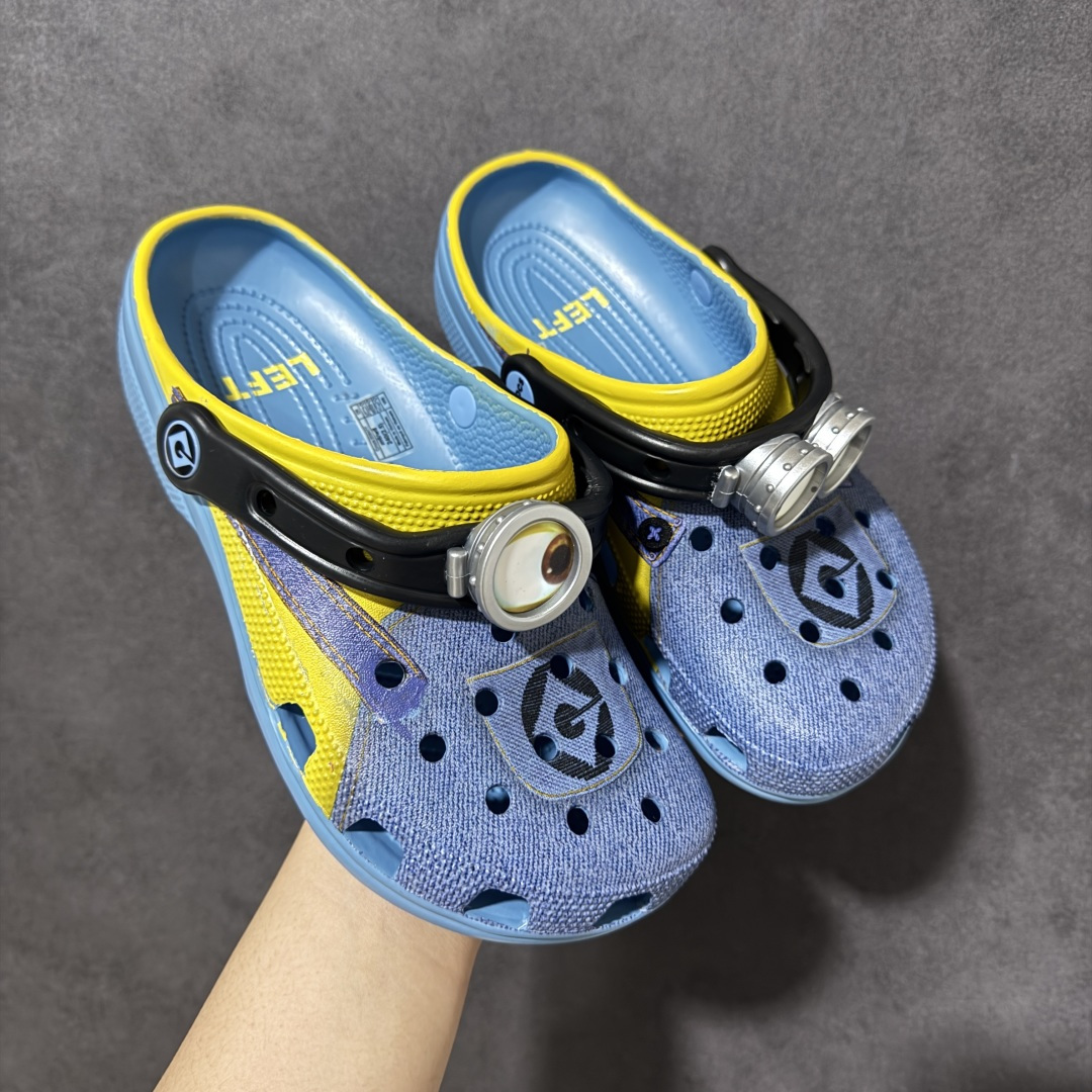 图片[11]-【韩国订单】Crocs 卡骆驰 Clog 明星印花款 两用沙滩洞洞鞋 凉鞋拖鞋 全新莞产高端品质 鞋底可增高2CM 鞋面更加耐用易清洗 该鞋款轻盈舒适 尺码：M4（36-37）M5（37-38）M6（38-39）M7(39-40）M8（41-42）M9（42-43）M10（43-44）M11（45-46）-选品中心