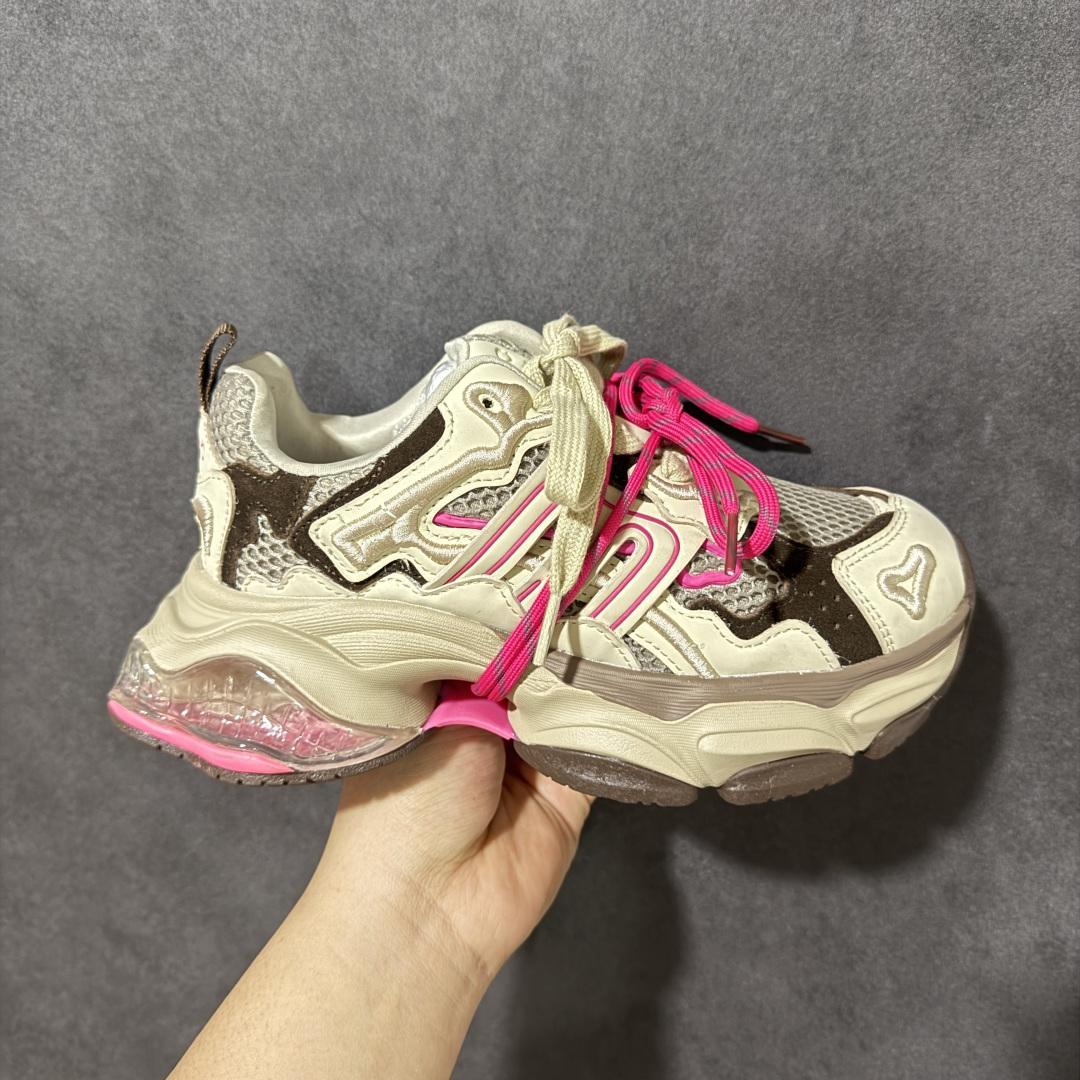 GGCC 2026 早春新款GG-CC 5CM厚底增高低帮涡轮 气垫老爹鞋 G25X4391潮流可露丽风