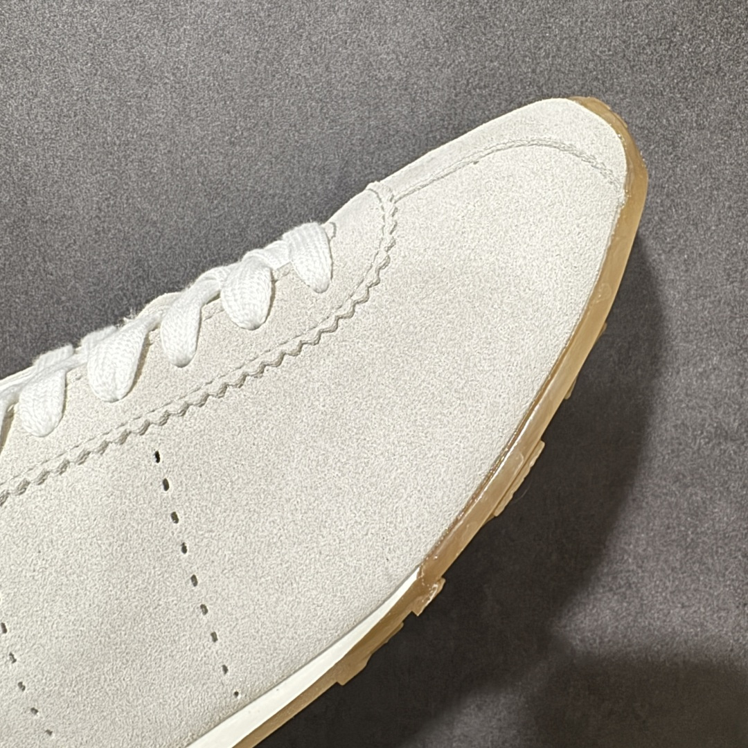 MiuMiu Plume 缪缪平底系带薄底低帮生活休闲德训鞋货号：5E165E尺码：36 36.5 37