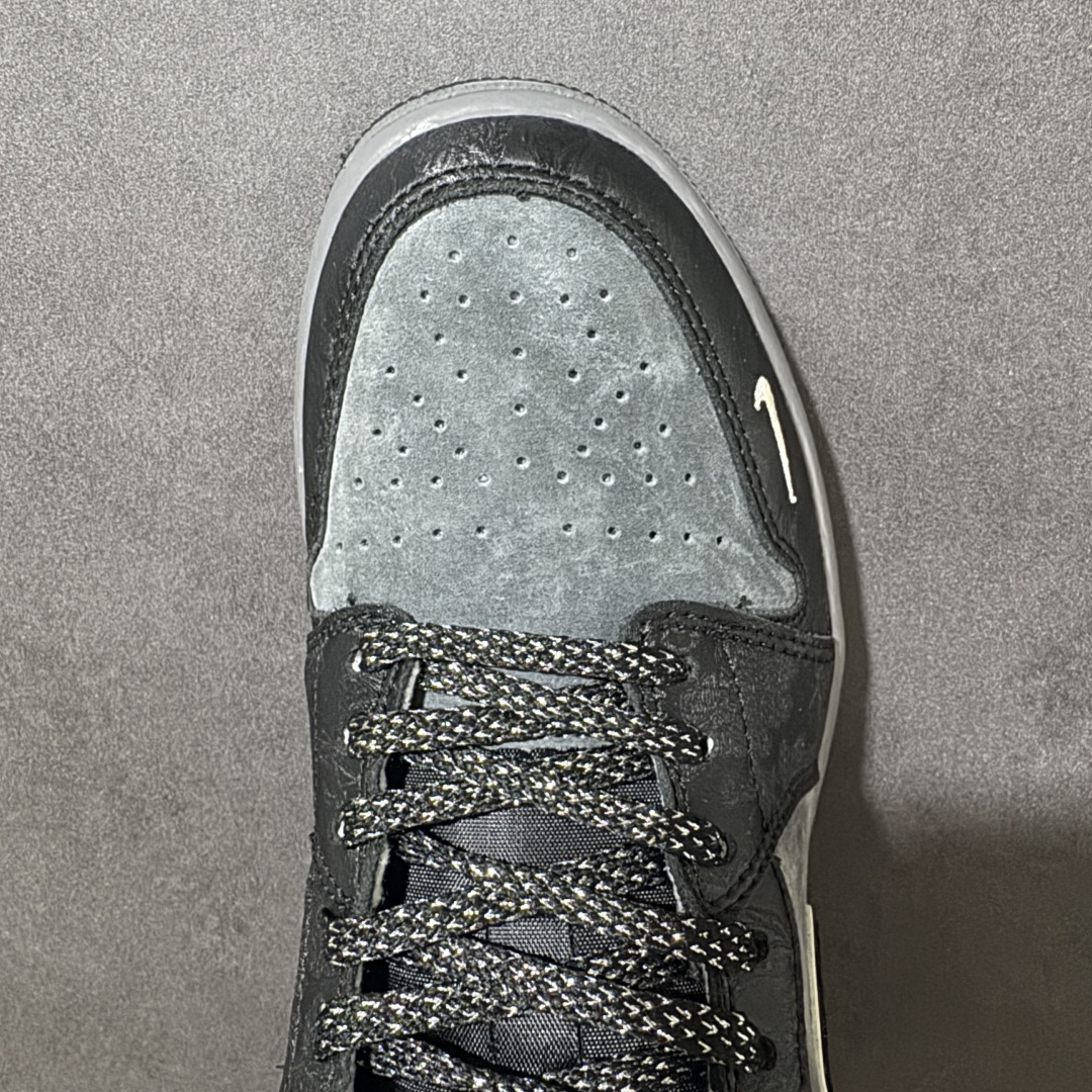 Nike SB Dunk Low“做旧黑灰” 周年高端定制 低帮休闲板鞋 定制鞋盒 大厂纯原品质出货 超