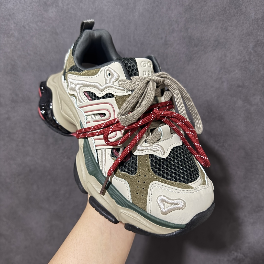 GGCC 2026 早春新款GG-CC 5CM厚底增高低帮涡轮 气垫老爹鞋 G25X4391潮流可露丽风