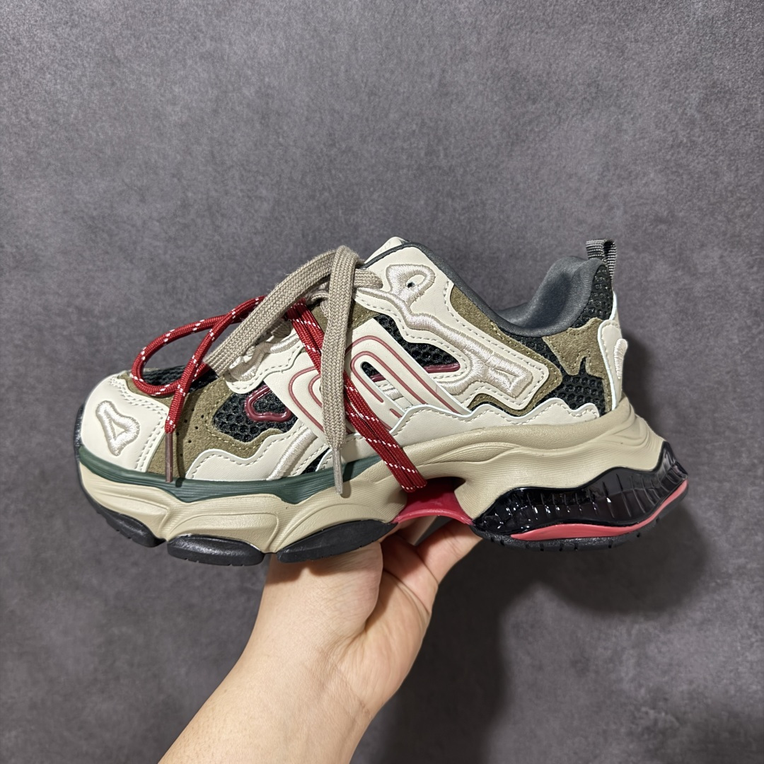 GGCC 2026 早春新款GG-CC 5CM厚底增高低帮涡轮 气垫老爹鞋 G25X4391潮流可露丽风