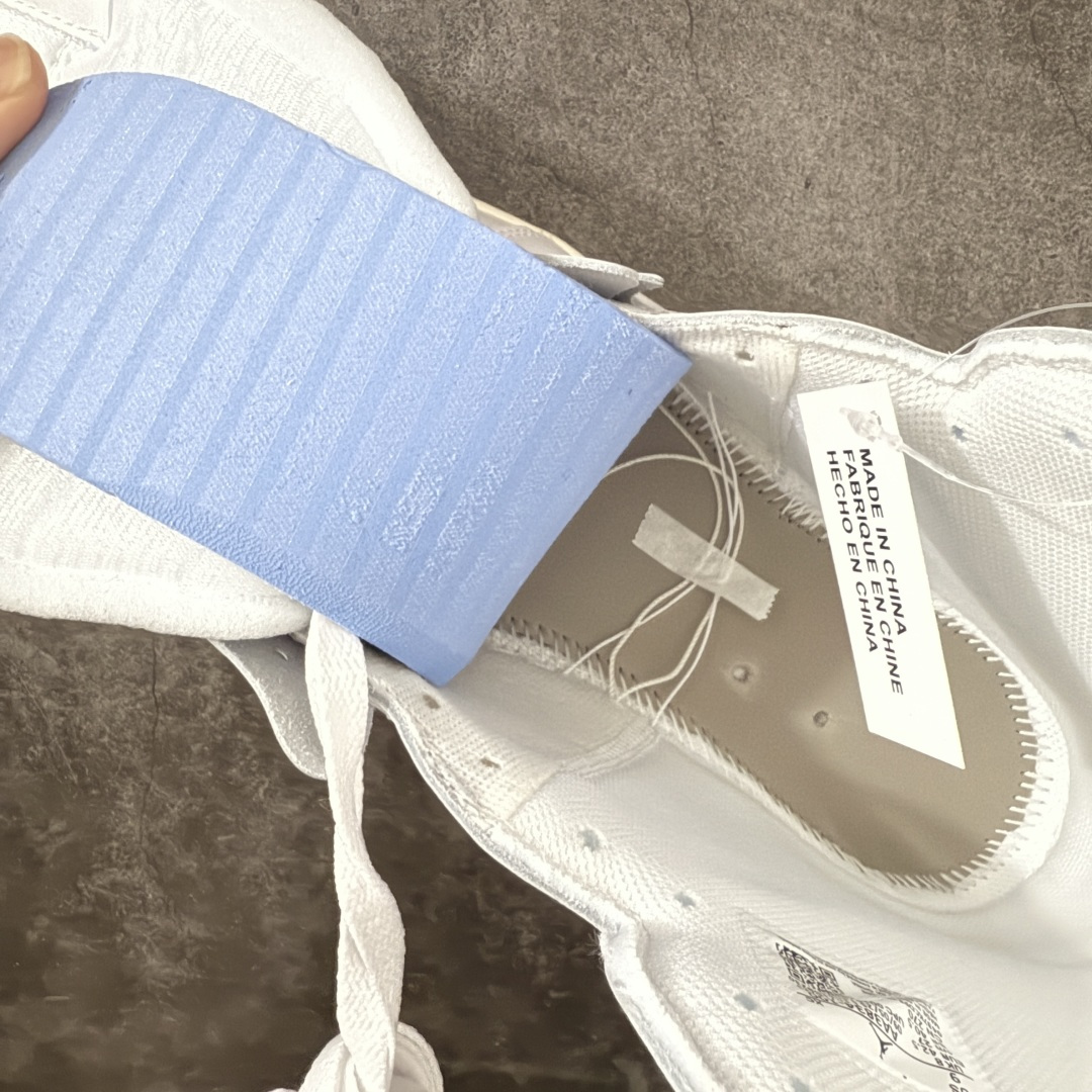AJ1 OW联名款 纯白 全白 欧洲限定Off White x Air Jordan 货号：AA3834