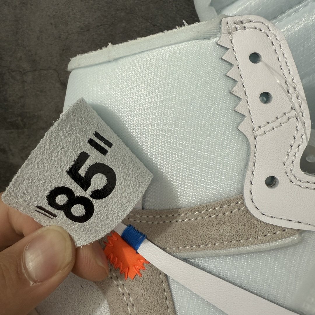 AJ1 OW联名款 纯白 全白 欧洲限定Off White x Air Jordan 货号：AA3834