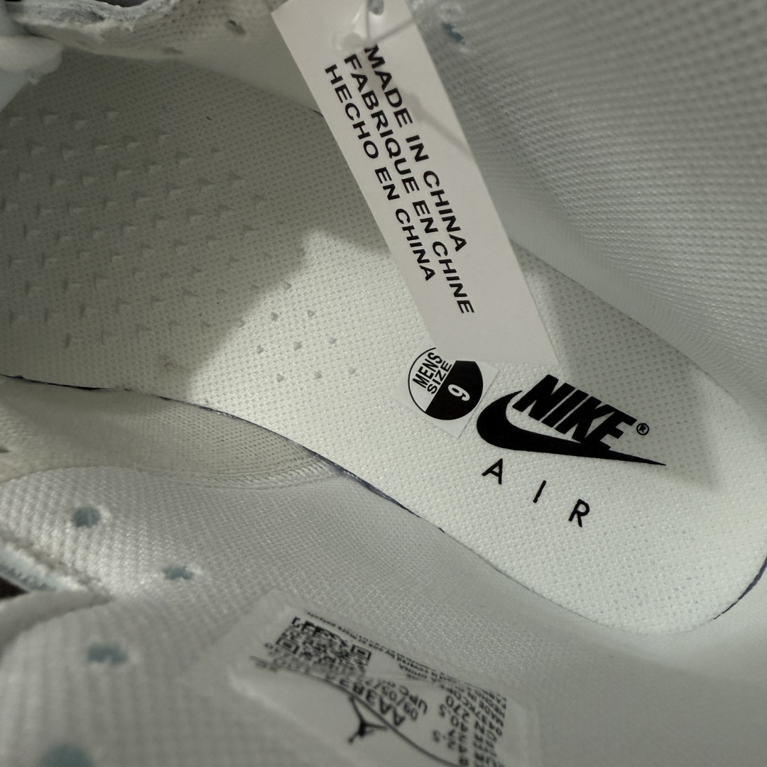 AJ1 OW联名款 纯白 全白 欧洲限定Off White x Air Jordan 货号：AA3834