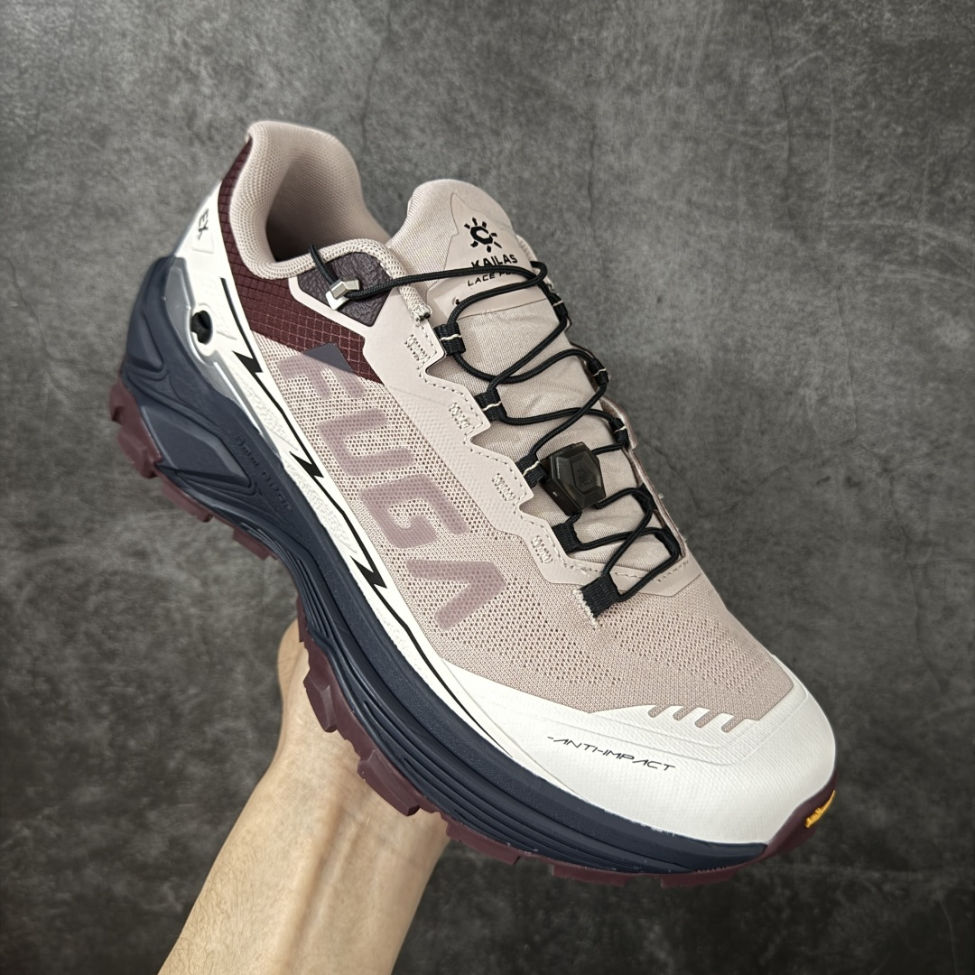 凯乐石 KAILAS FUGA EX3 BOA 厚底缓冲徒步跑山网布TPU减震防滑透气包裹性抗冲击轻便回