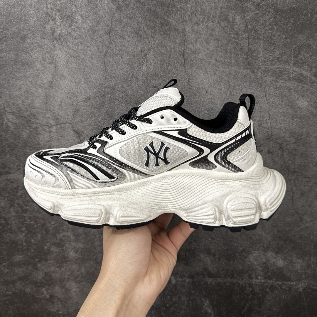 MLB Chunky Runner Basic 老爹鞋系列低帮轻量增高厚底百搭休闲运动慢跑鞋 Korea