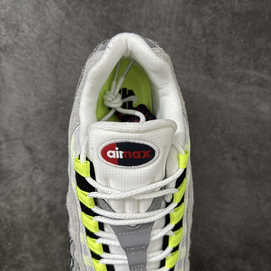 UNDEFEATED x Nike Air Max 95 OG Big Bubble 灰绿色气垫跑鞋货号