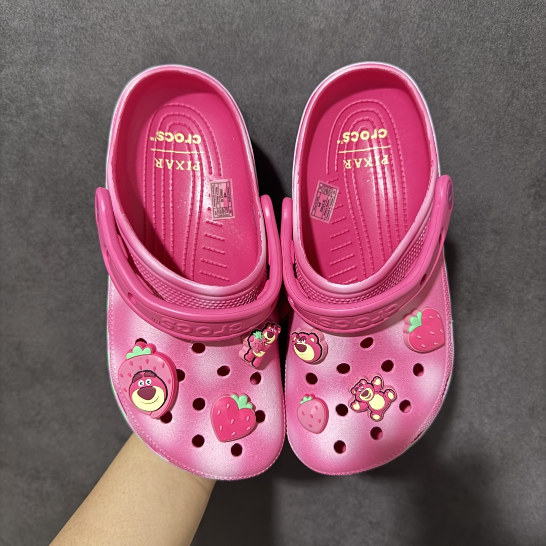 【韩国订单】Crocs 卡骆驰 Clog 明星印花款 两用沙滩洞洞鞋 凉鞋拖鞋 全新莞产高端品质鞋底可增