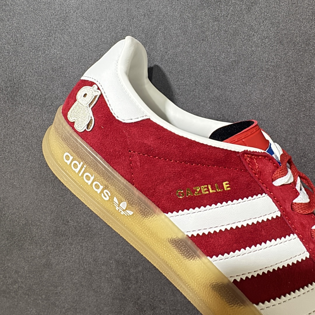Adidas Original Gazelle Indoor 阿迪达斯 低帮 马年限定 甜美小马 红白色